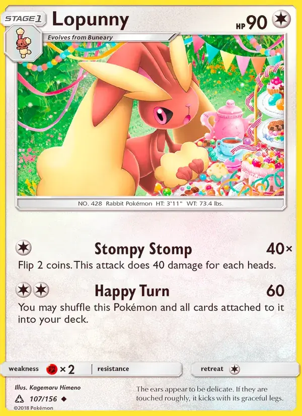 Lopunny - 107/173 - Ultra Prism