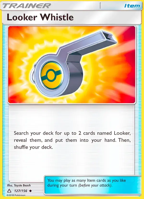 Looker Whistle - 127/173 - Ultra Prism