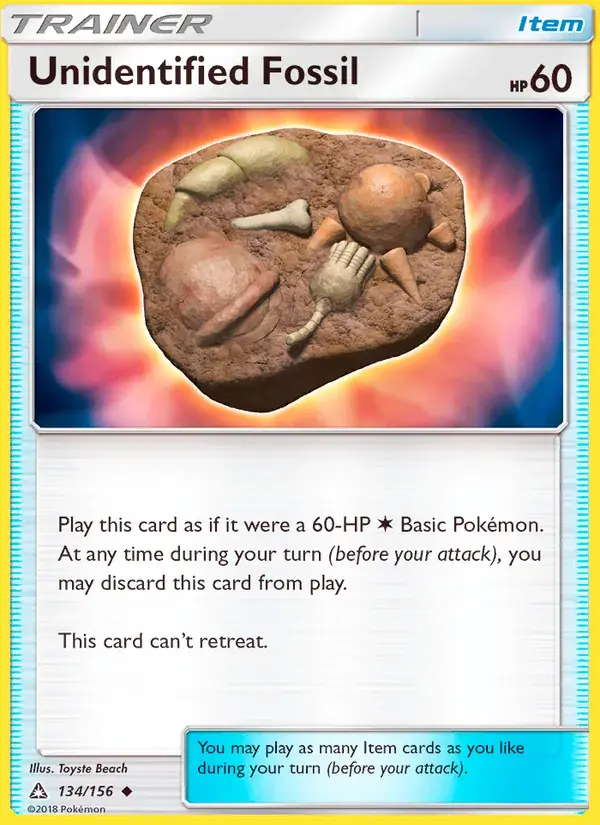 Unidentified Fossil - 134/173 - Ultra Prism