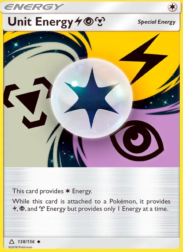 Unit Energy LightningPsychicMetal - 138/173 - Ultra Prism