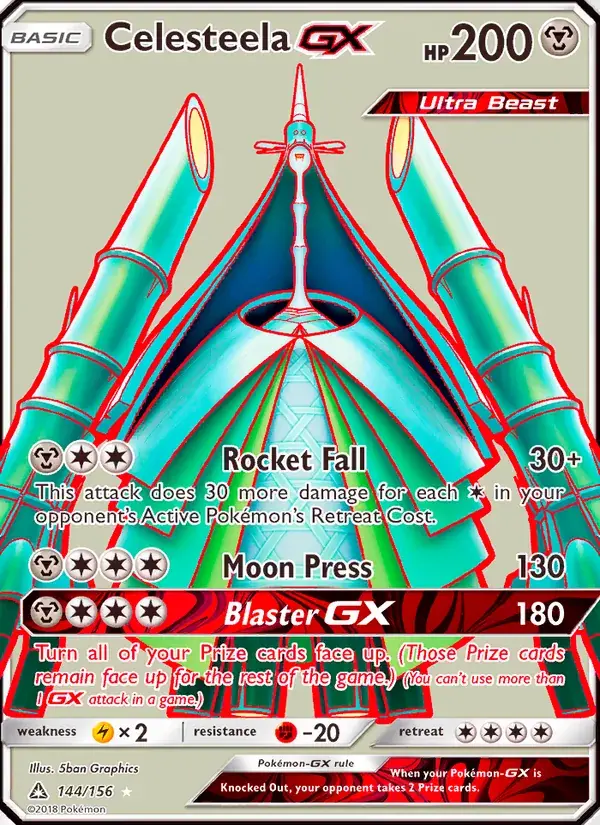 Celesteela GX - 144/173 - Ultra Prism