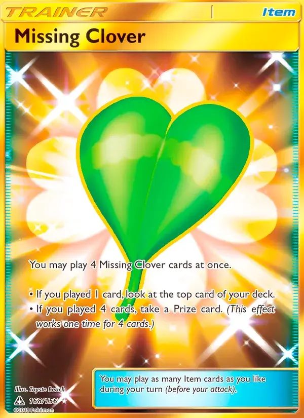 Missing Clover - 168/173 - Ultra Prism