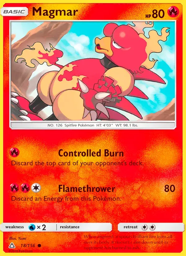 Magmar - 18/173 - Ultra Prism