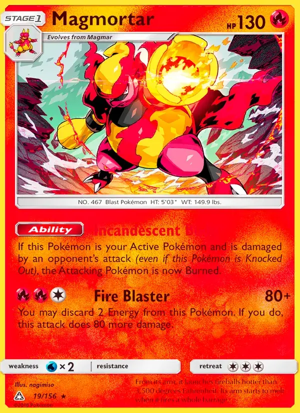 Magmortar - 19/173 - Ultra Prism