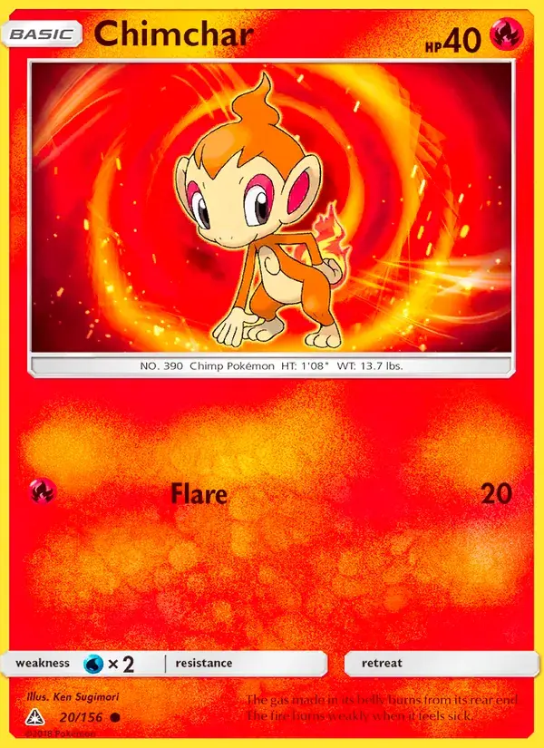 Chimchar - 20/173 - Ultra Prism