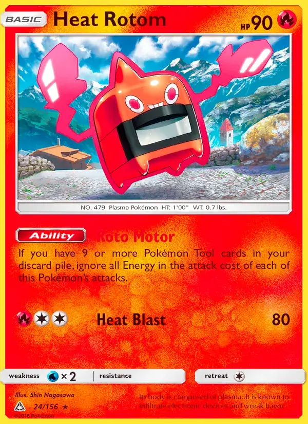 Heat Rotom - 24/173 - Ultra Prism