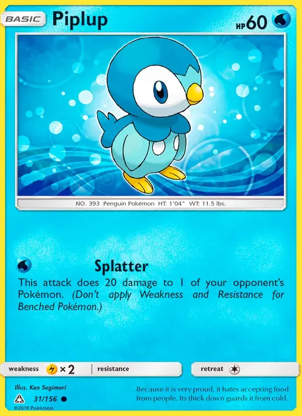 Piplup - 31/173 - Ultra Prism
