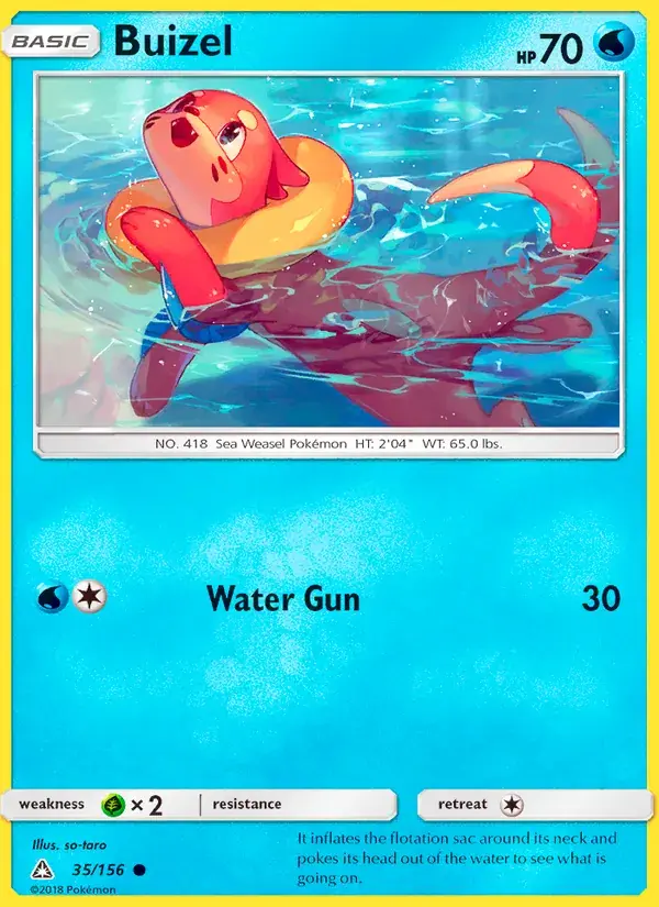 Buizel - 35/173 - Ultra Prism