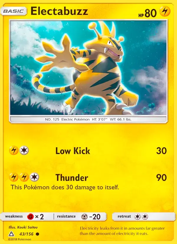 Electabuzz - 43/173 - Ultra Prism
