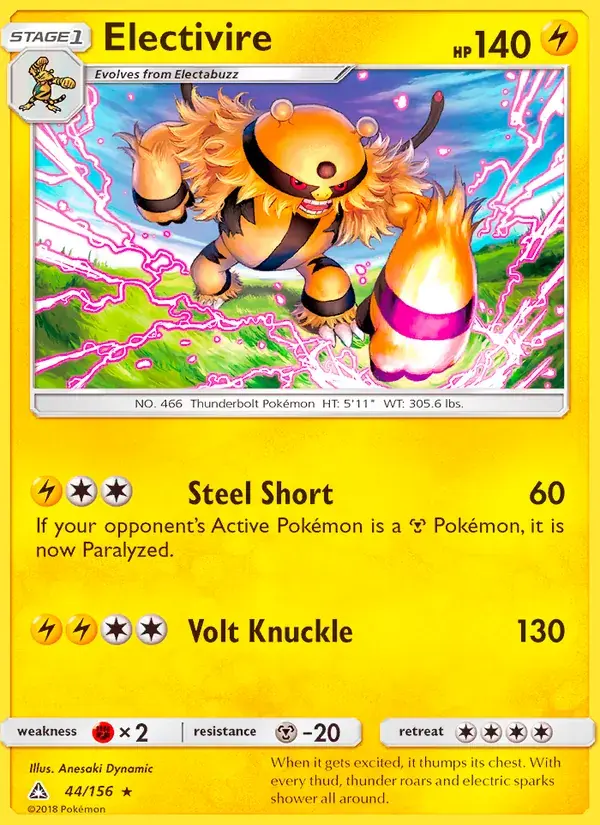 Electivire - 44/173 - Ultra Prism