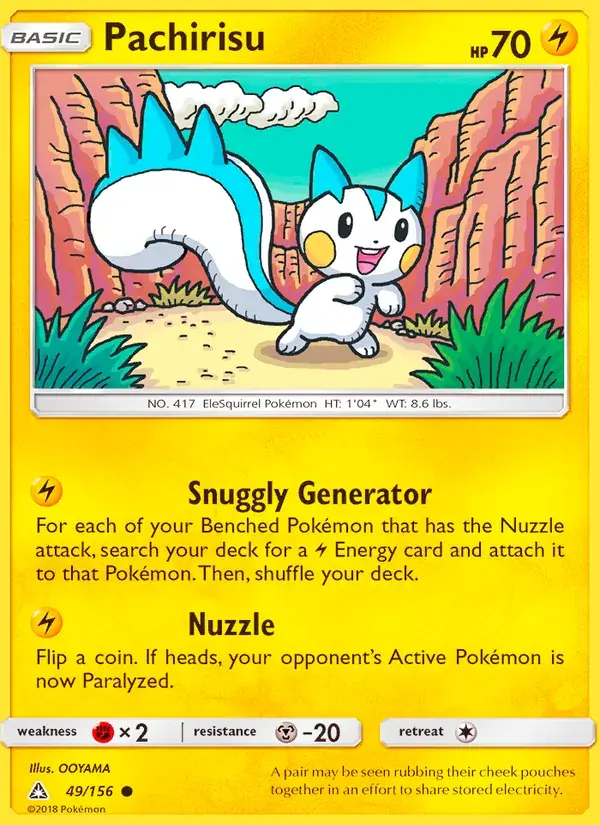 Pachirisu - 49/173 - Ultra Prism