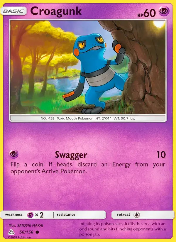 Croagunk - 56/173 - Ultra Prism