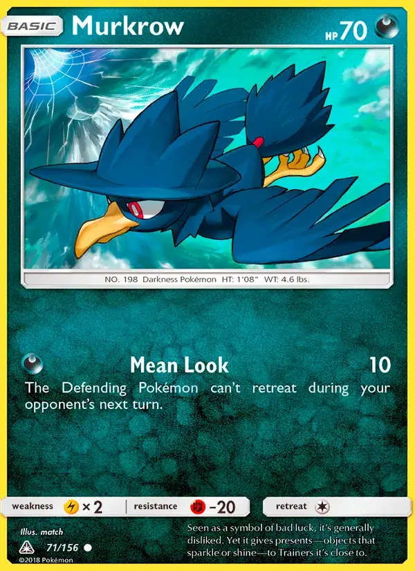 Murkrow - 71/173 - Ultra Prism