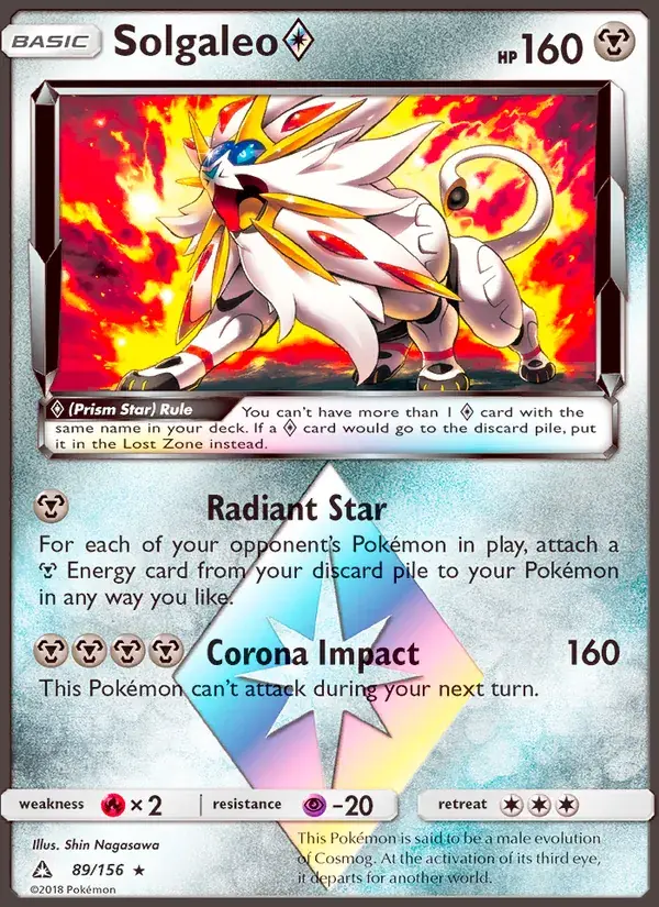 Solgaleo ◇ - 89/173 - Ultra Prism