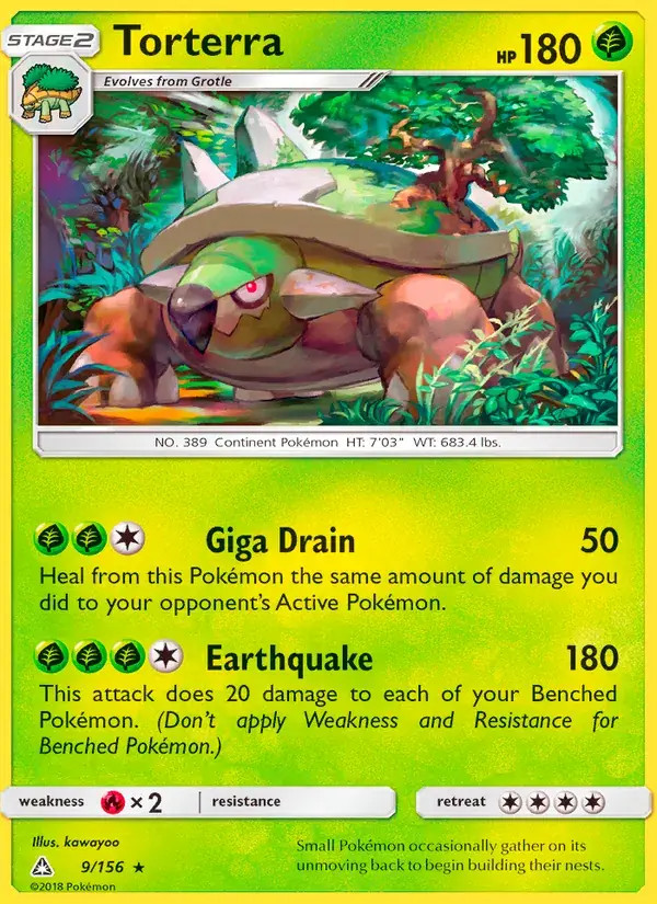 Torterra - 9/173 - Ultra Prism
