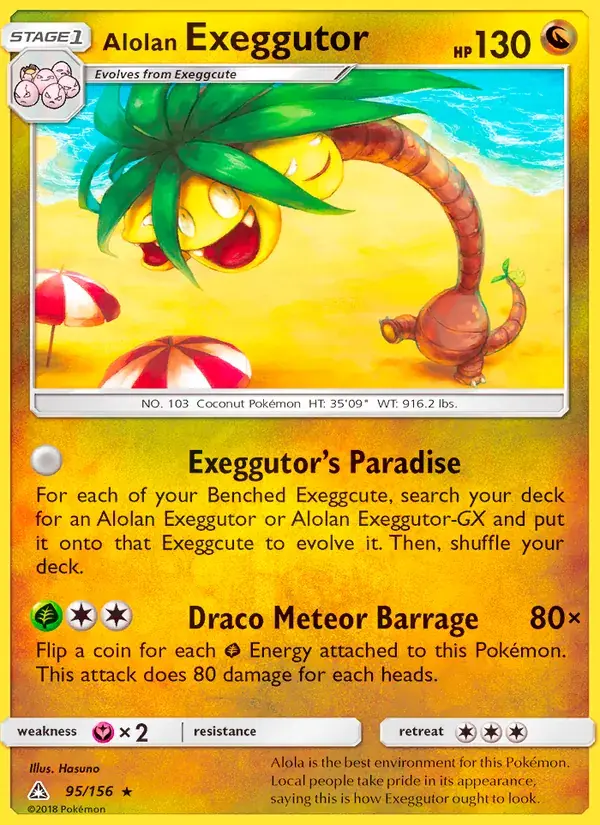 Alolan Exeggutor - 95/173 - Ultra Prism