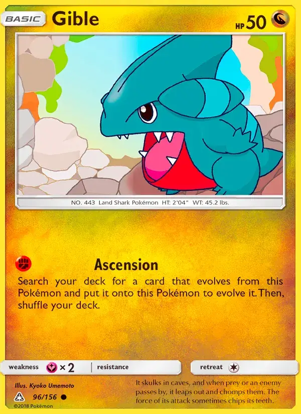 Gible - 96/173 - Ultra Prism