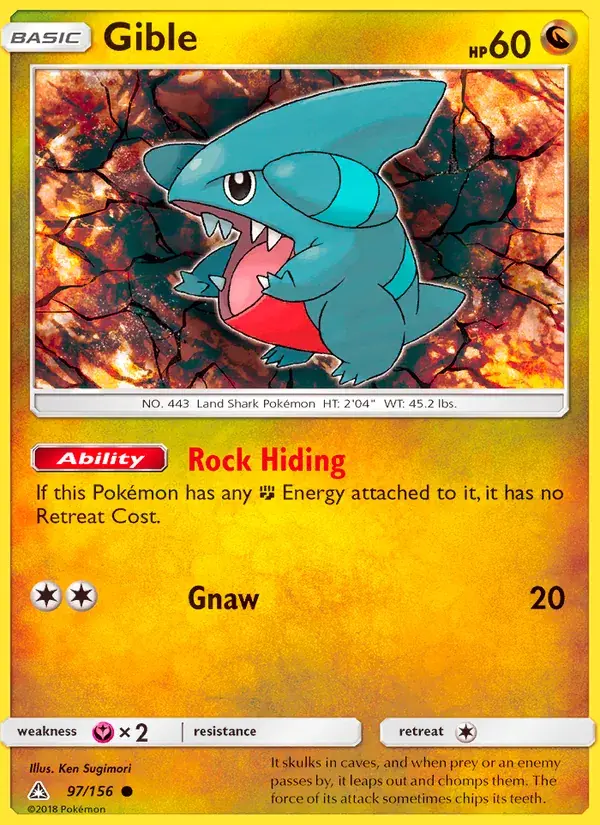 Gible - 97/173 - Ultra Prism