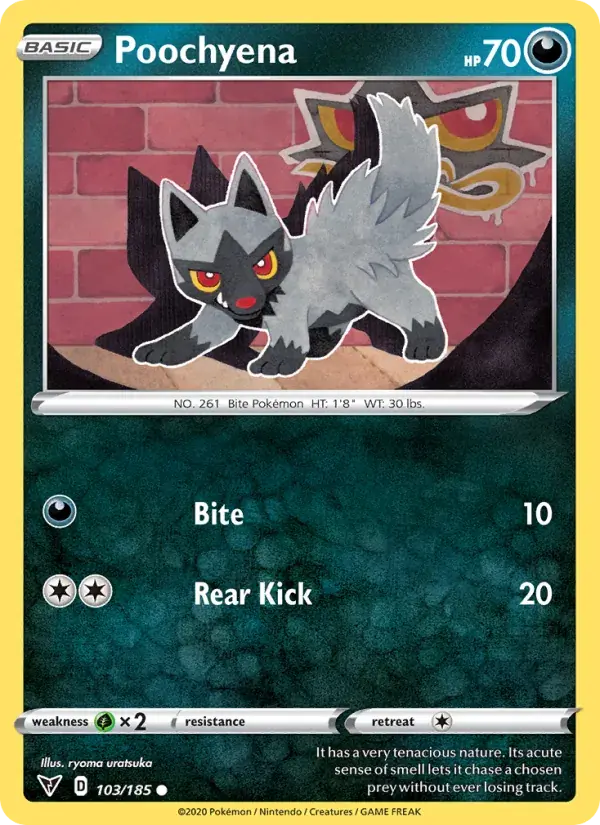 Poochyena - 103/203 - Vivid Voltage