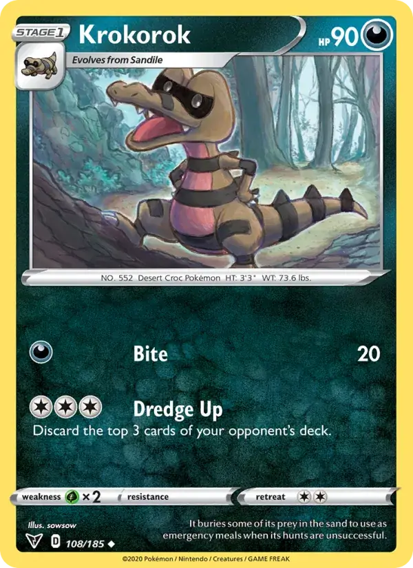 Krokorok - 108/203 - Vivid Voltage