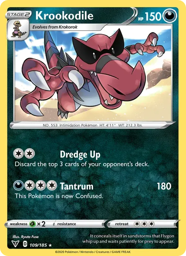 Krookodile - 109/203 - Vivid Voltage