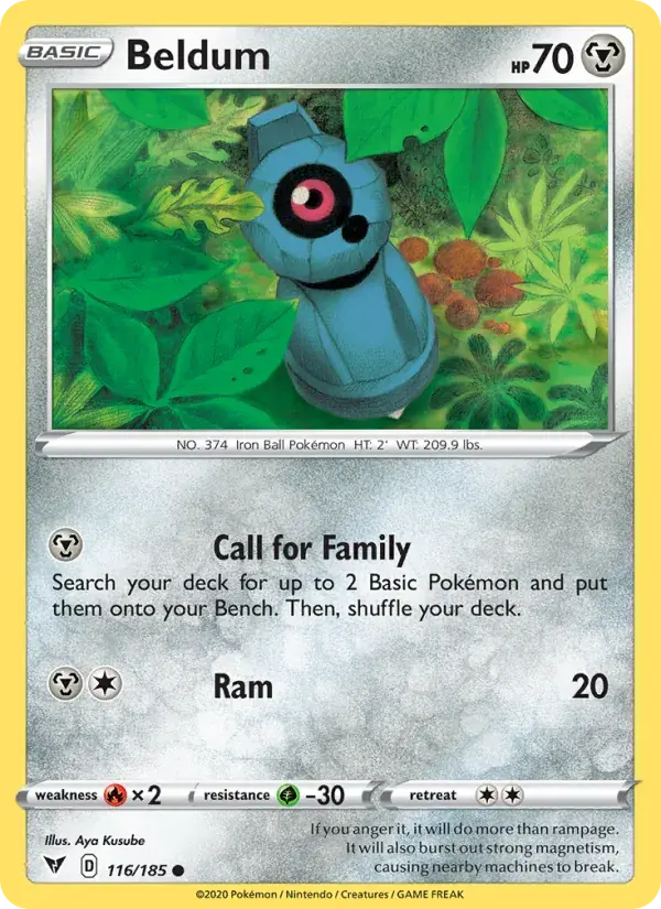 Beldum - 116/203 - Vivid Voltage