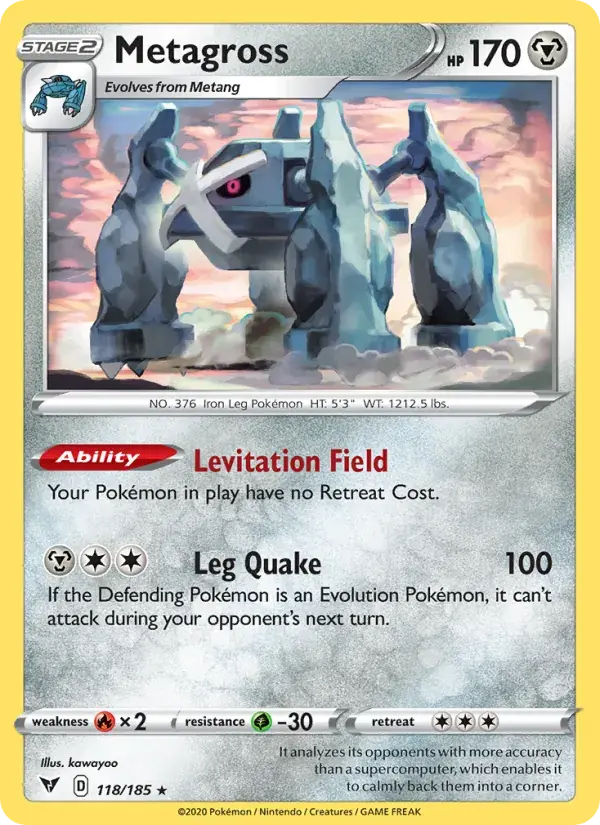 Metagross - 118/203 - Vivid Voltage