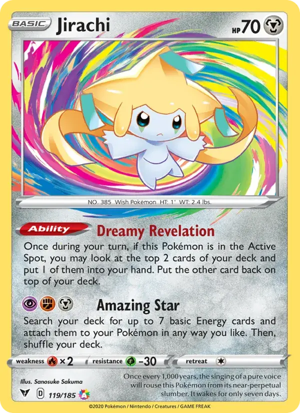 Jirachi - 119/203 - Vivid Voltage