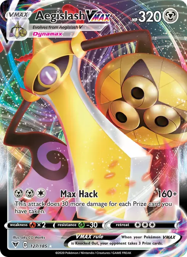 Aegislash VMAX - 127/203 - Vivid Voltage