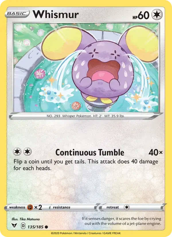 Whismur - 135/203 - Vivid Voltage