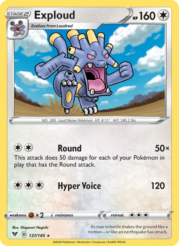 Exploud - 137/203 - Vivid Voltage