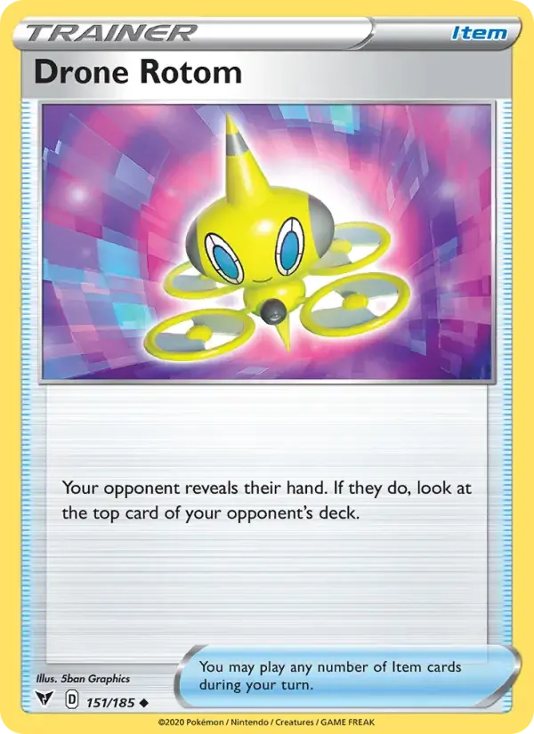 Drone Rotom - 151/203 - Vivid Voltage