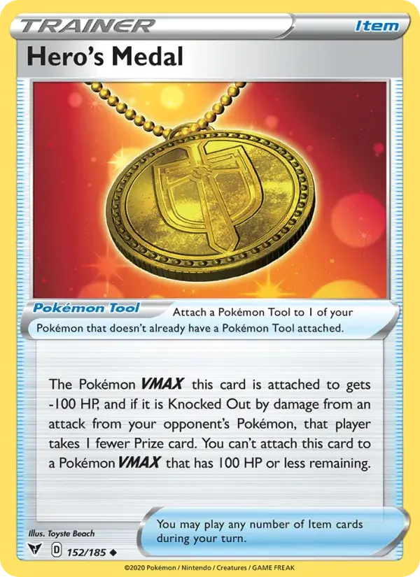 Hero's Medal - 152/203 - Vivid Voltage