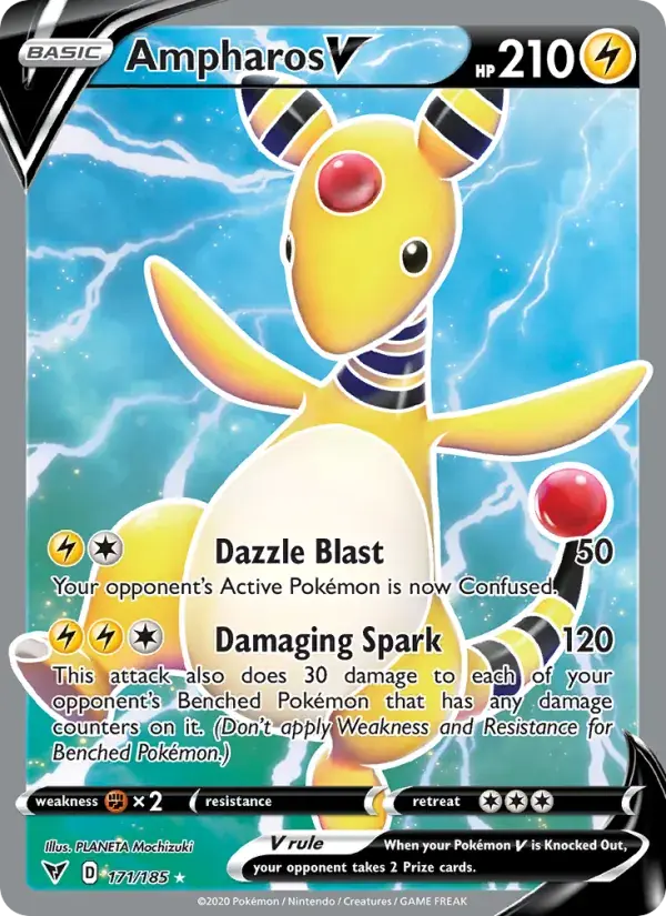 Ampharos V - 171/203 - Vivid Voltage