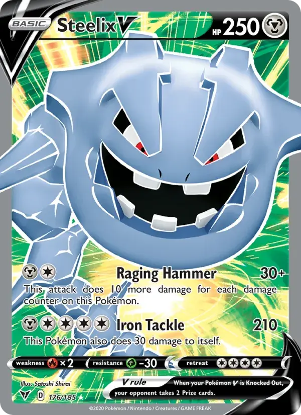 Steelix V - 176/203 - Vivid Voltage