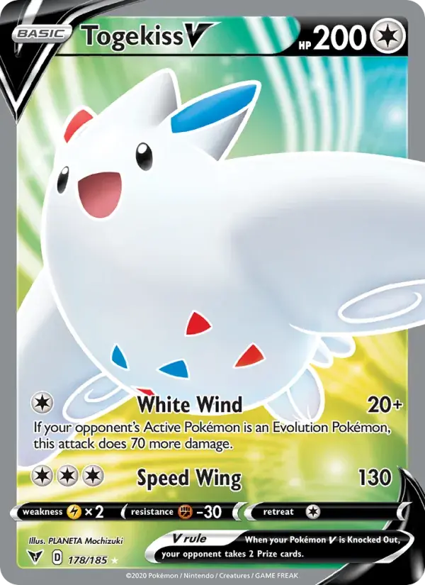Togekiss V - 178/203 - Vivid Voltage