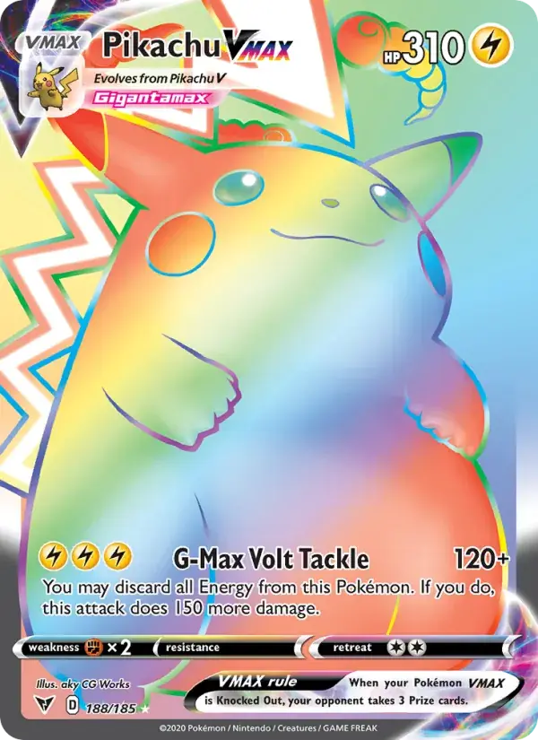 Pikachu VMAX - 188/203 - Vivid Voltage