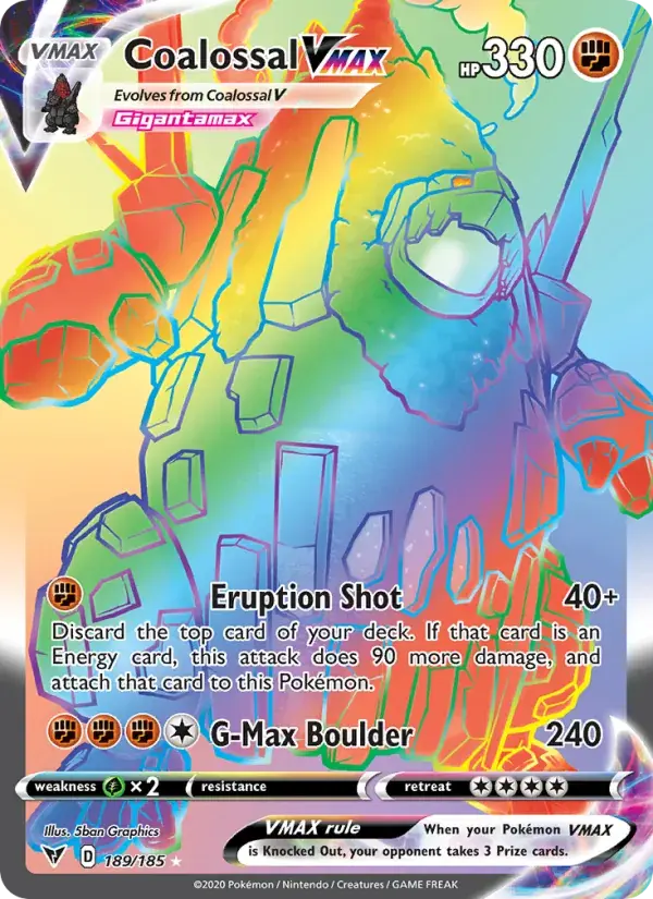 Coalossal VMAX - 189/203 - Vivid Voltage