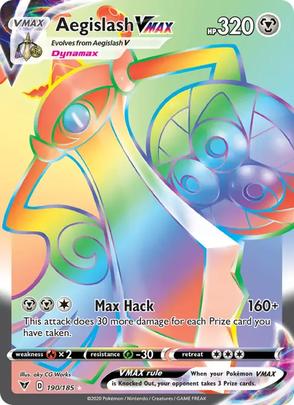 Aegislash VMAX - 190/203 - Vivid Voltage