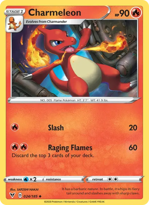 Charmeleon - 24/203 - Vivid Voltage