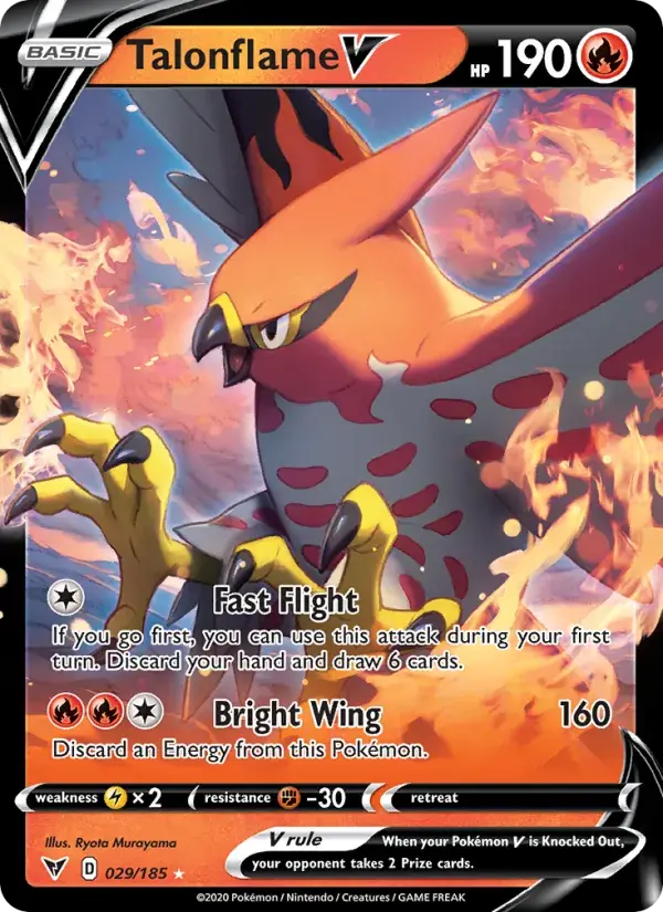 Talonflame V - 29/203 - Vivid Voltage