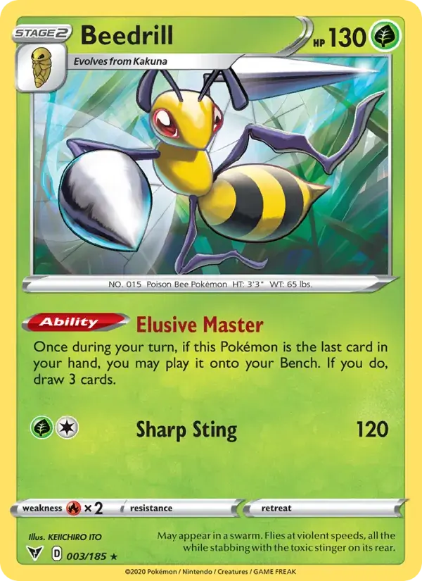 Beedrill - 3/203 - Vivid Voltage