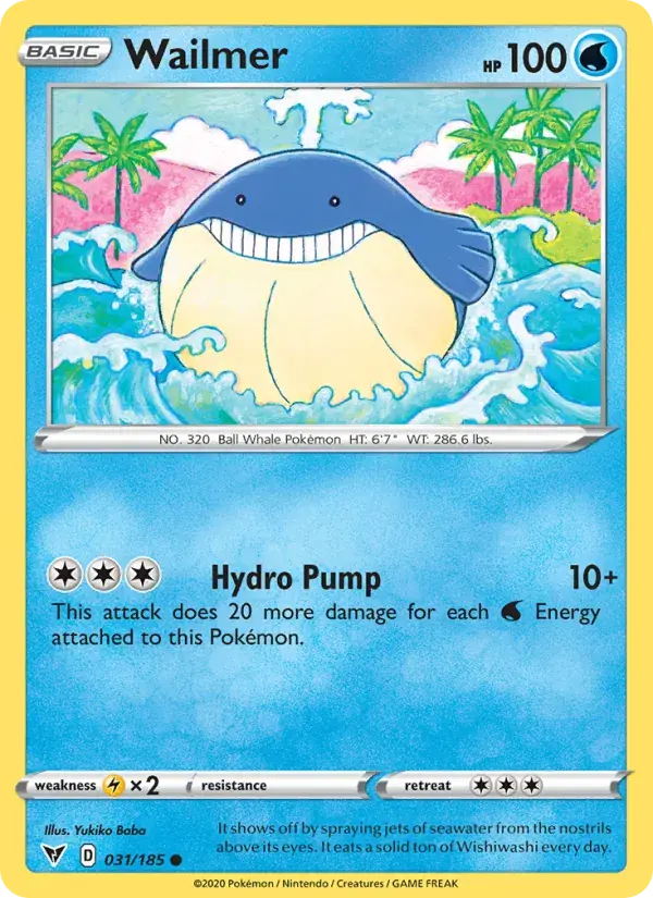 Wailmer - 31/203 - Vivid Voltage
