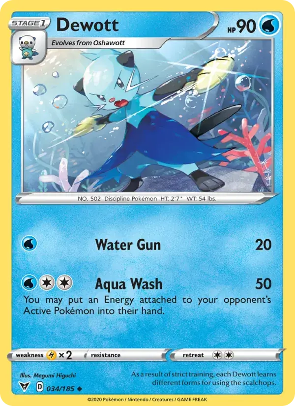 Dewott - 34/203 - Vivid Voltage