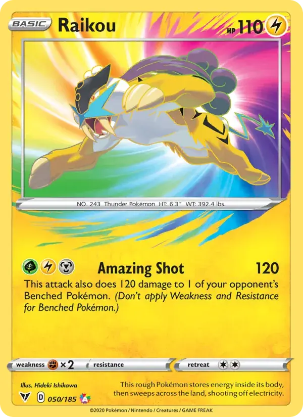 Raikou - 50/203 - Vivid Voltage