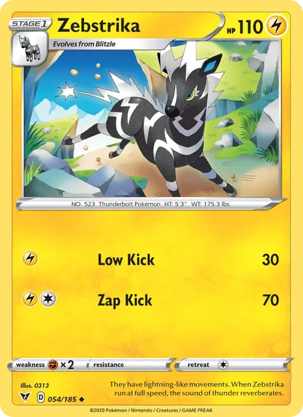 Zebstrika - 54/203 - Vivid Voltage