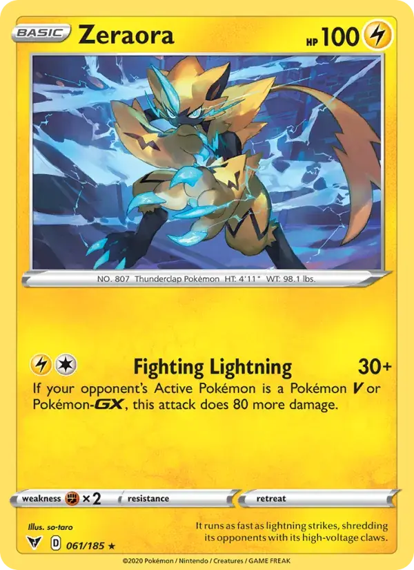 Zeraora - 61/203 - Vivid Voltage
