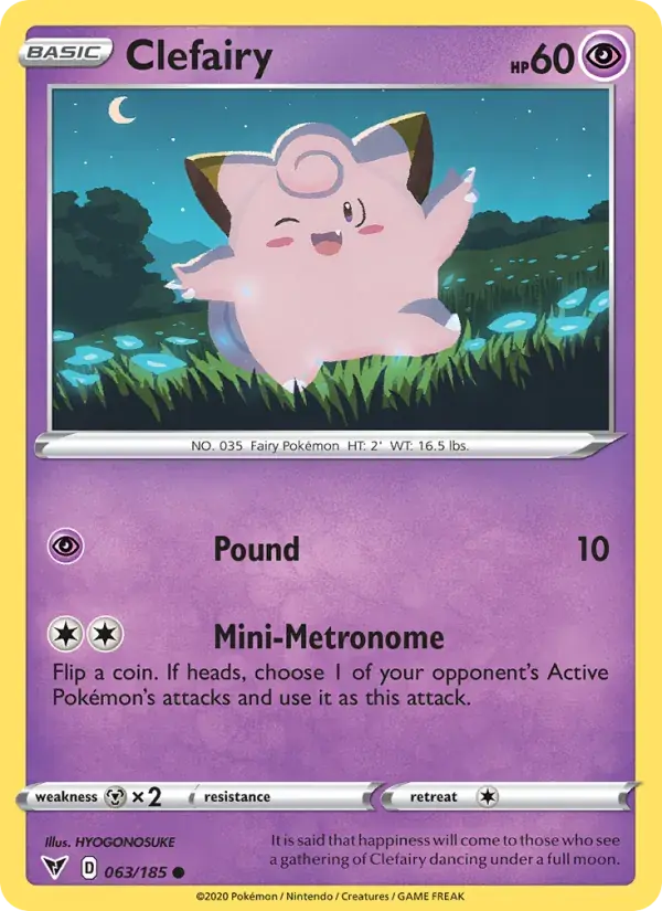 Clefairy - 63/203 - Vivid Voltage