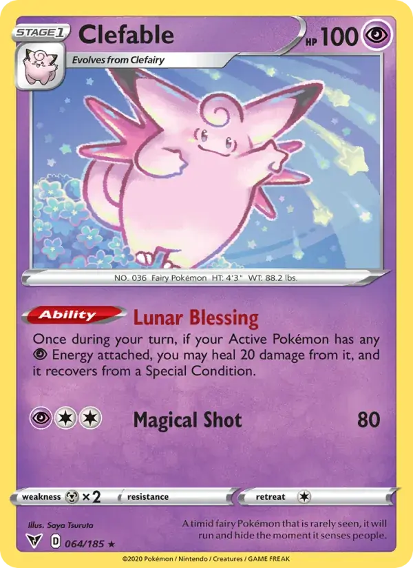 Clefable - 64/203 - Vivid Voltage