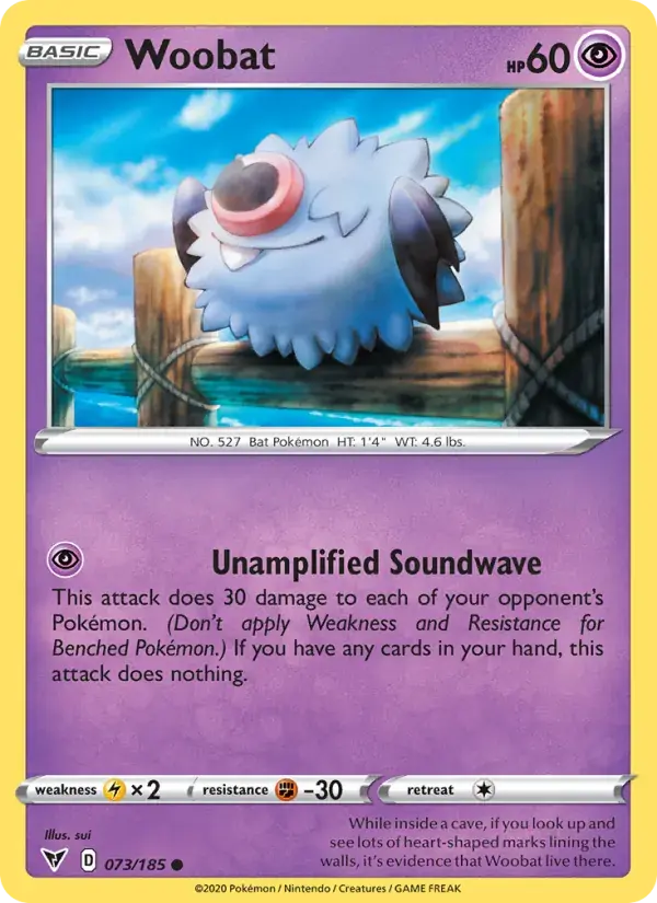 Woobat - 73/203 - Vivid Voltage
